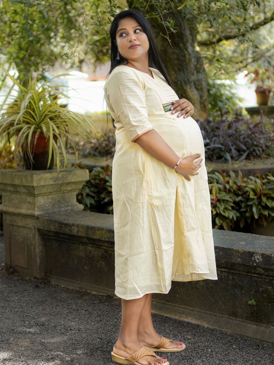 Maternity Midi Onam Festive Dress Ela MC