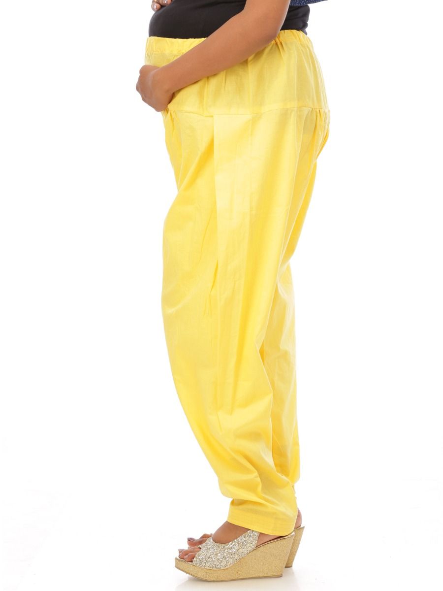 Maternity Salwar Adjustable (Yellow)