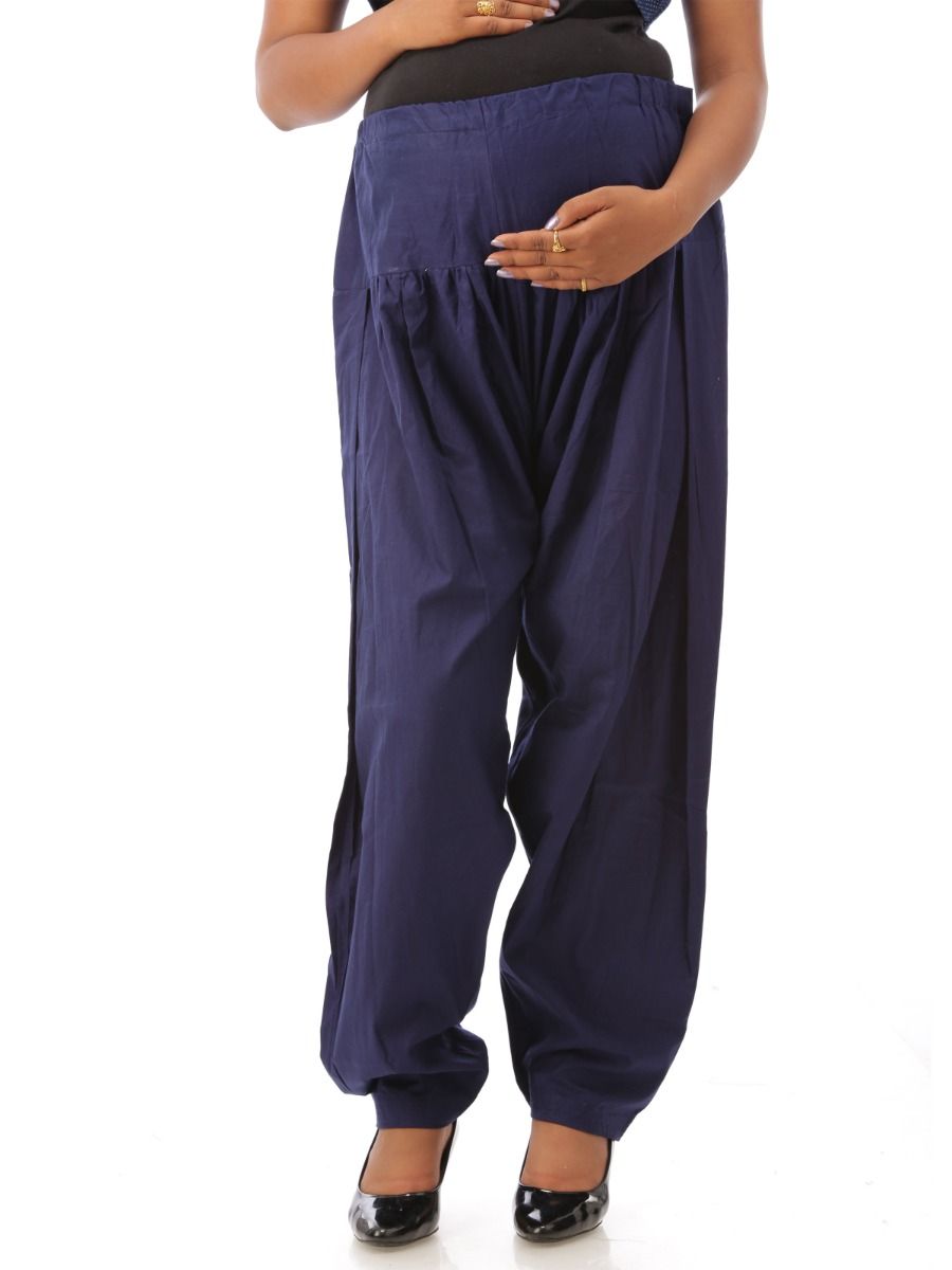 Maternity Salwar Adjustable (Navy Blue)
