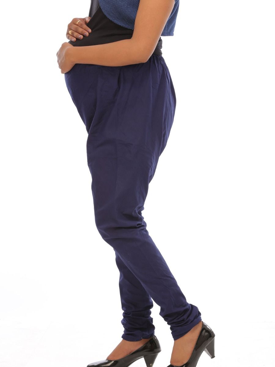 Maternity Chudi Adjustable Navy Blue