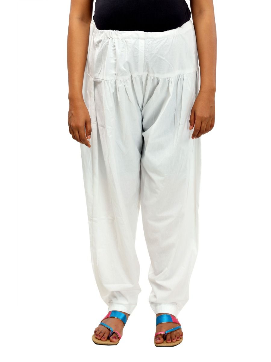 Maternity Salwar Adjustable (White)