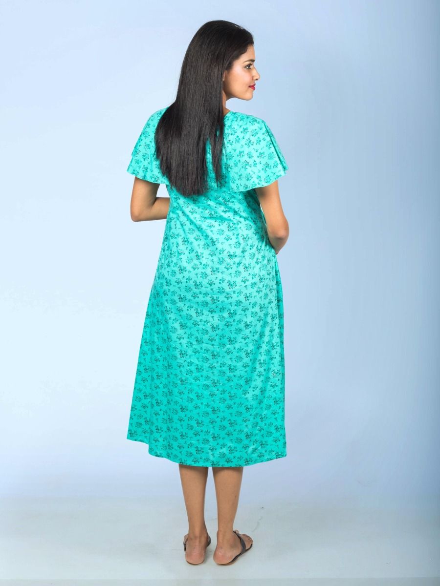 Maternity Nightie Short (Erin green)