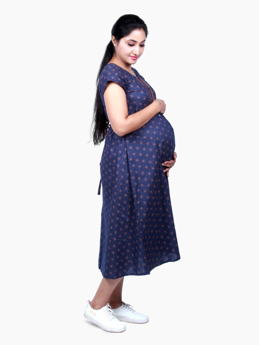 Maternity & Nursing short dress with FREE MASK (MIA)