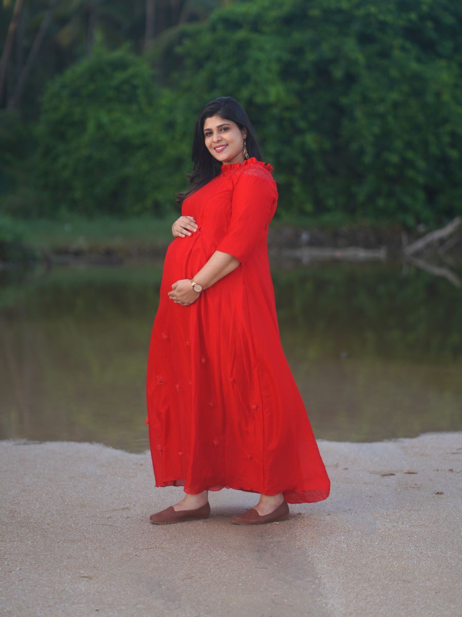Velvet Photoshoot Maternity Dress, Baby Shower Dress, Maxi Engagement Dress  - Etsy