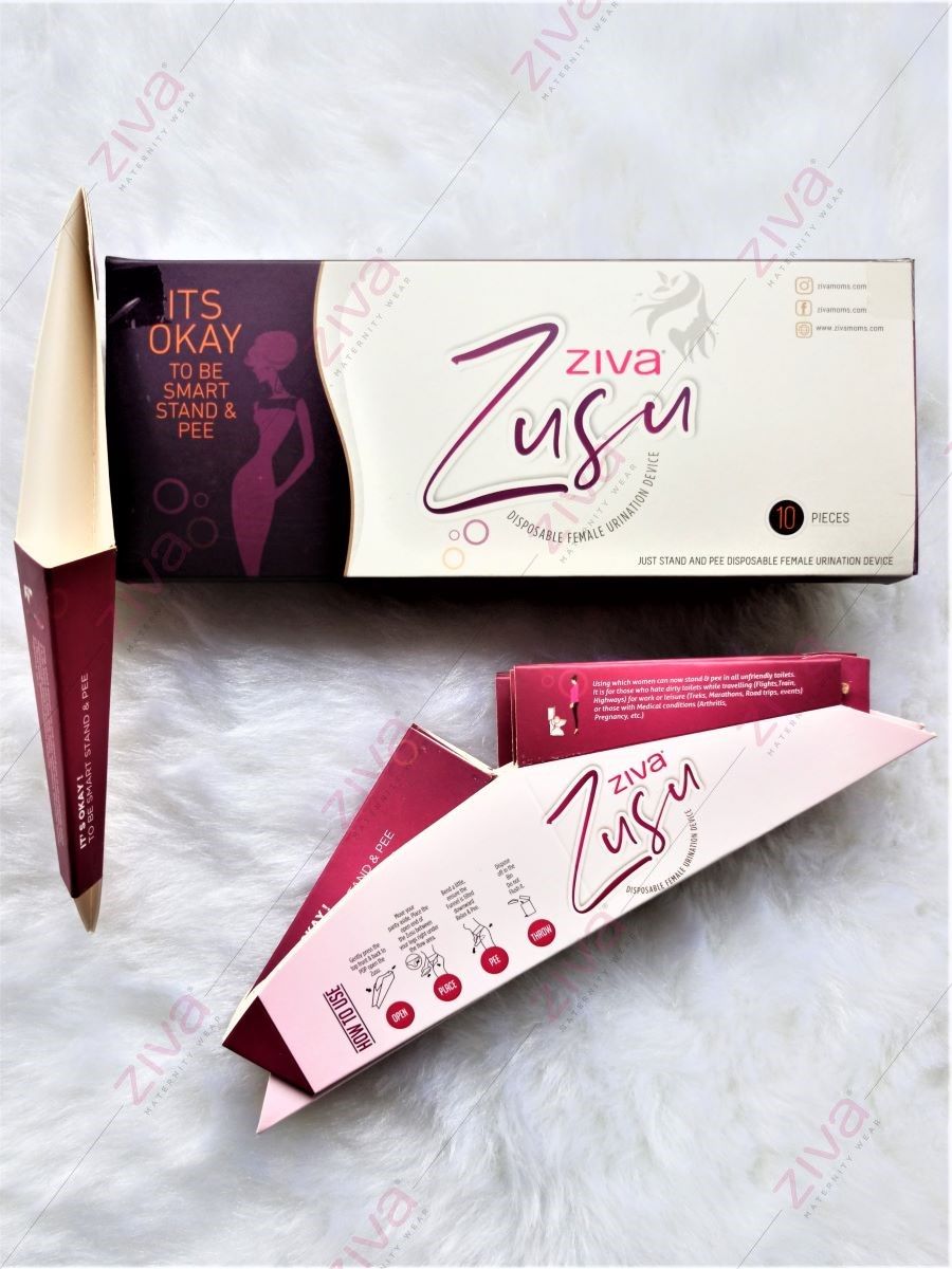 ZIVA ZUSU (Disposable Female Urination Device Stand & Pee)