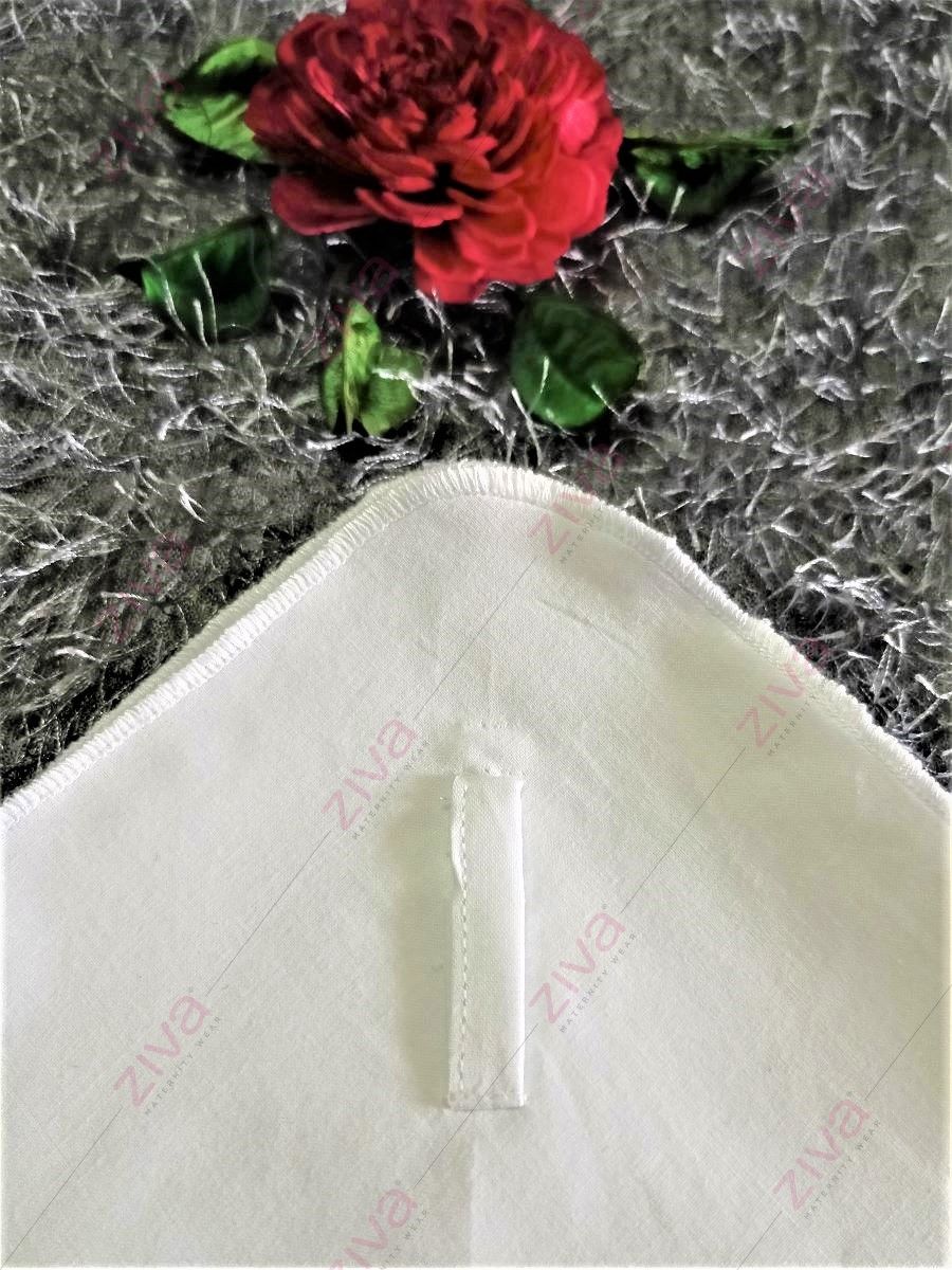 Ziva Reusable Square Cotton Nappy 6pcs Pack
