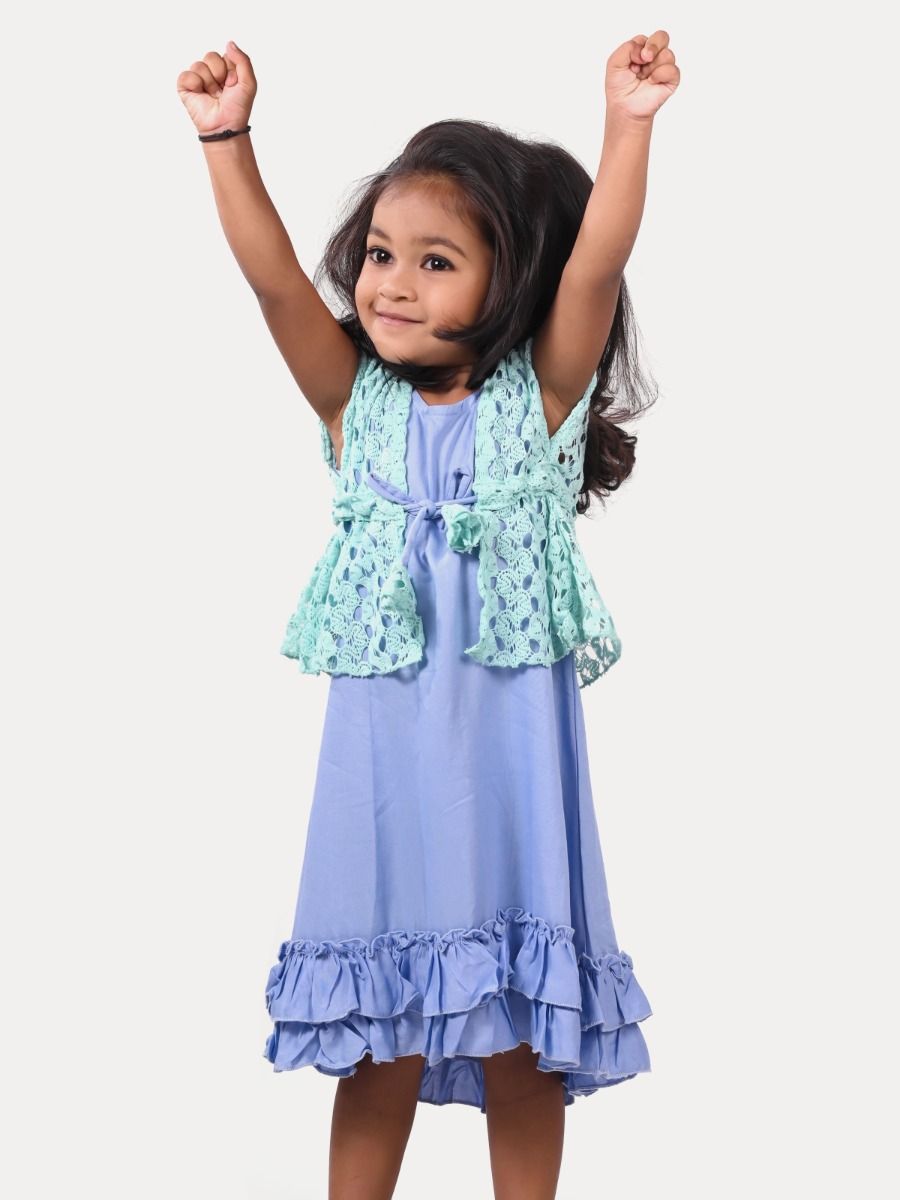 Girl Clothing (Lace Shrug Baby Dress)