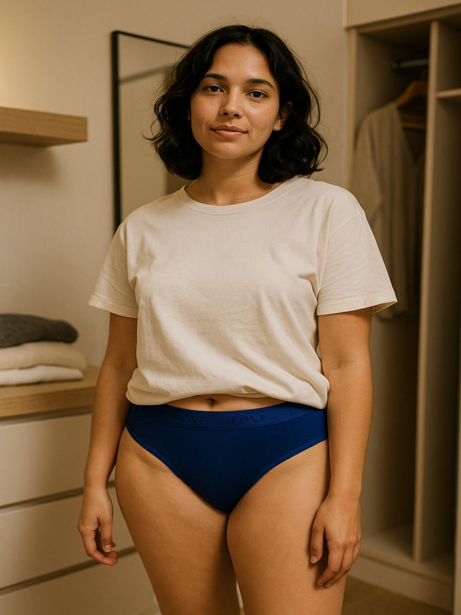Low Waist Panty (LW Band Blue)