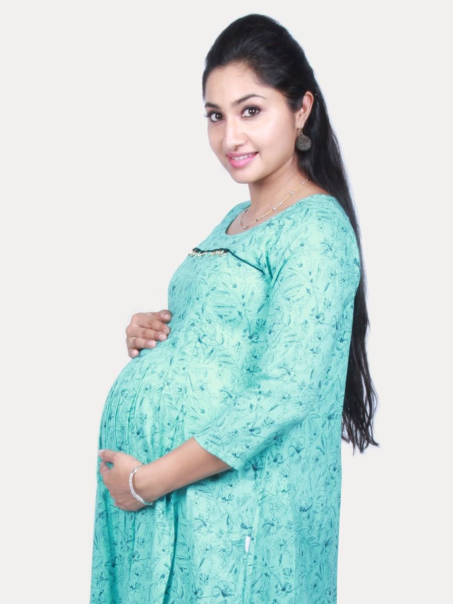 Maternity Midi Dress with FREE MASK (ANI)