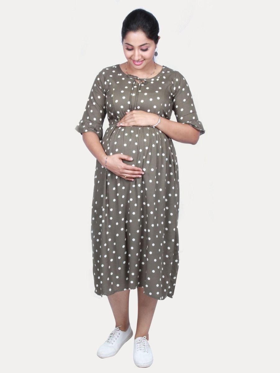  Maternity & Nursing short dress with FREE MASK (MISA)