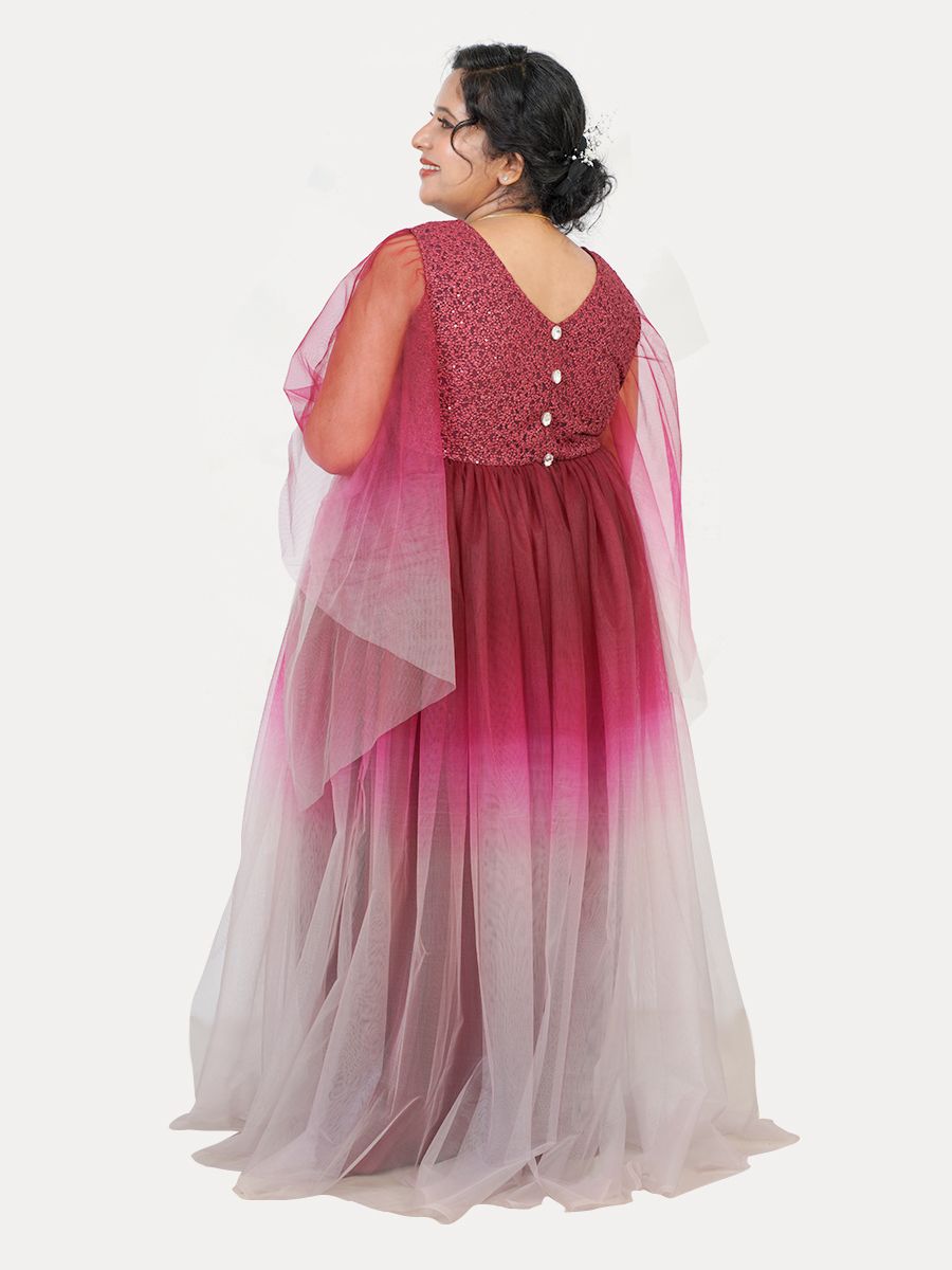 Maroon color Pakistani Wedding Dress Buy Online – Joshindia