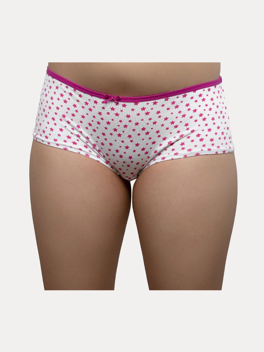Low Waist Maternity Panties in Soft Pink