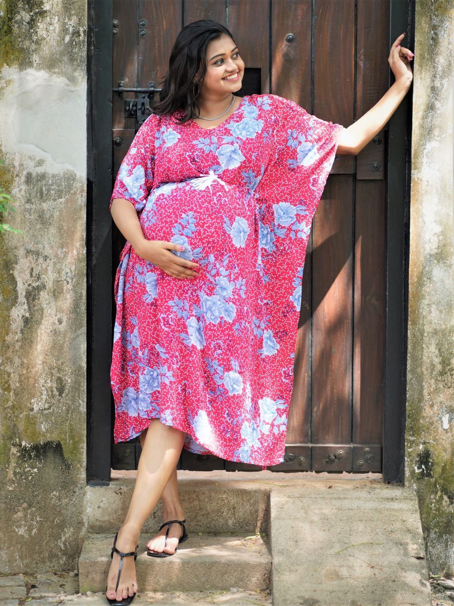 Buy Nejo Cotton Maternity Full Length Nightdress - Frenchgreyaop at Rs.1334  online | Nightwear online