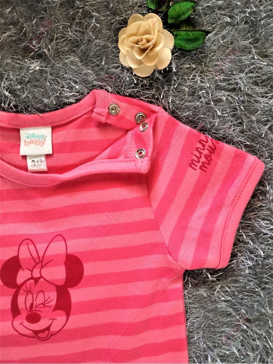 Pink Stripe Romper