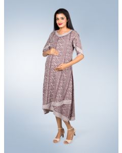 Maternity Midi Dress (Kamya)