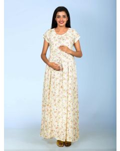 Maternity Nightie( Kayla cream)