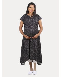 Maternity Top with Free Mask (Reese Grey)