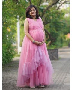 Baby Shower Net Gown Pink and Lavender