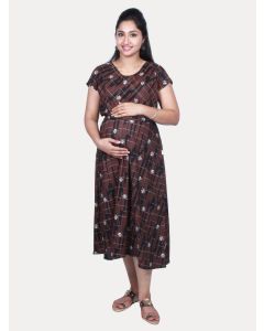 Maternity Nightie Short with FREE MASK (YASHIKA)