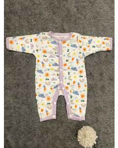Baby Jumpsuit NB- Rainbow Print