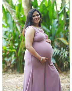 Maternity Photo Gown- Stretchable