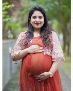 Maternity Baby Shower- Golden Brown
