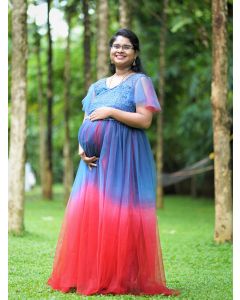 Baby Shower Dress Red
