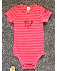 Pink Stripe Romper
