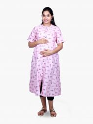 Maternity Photo Gown Shade pink
