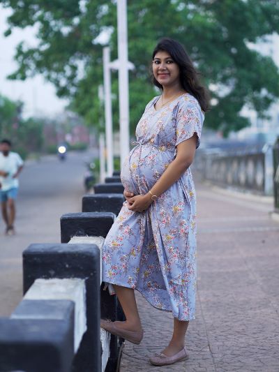 Maternity | Maternity /Feeding Dress | Freeup