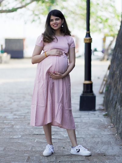 boob Nursing Night Gown  Maternity Wear – Bellies In Bloom